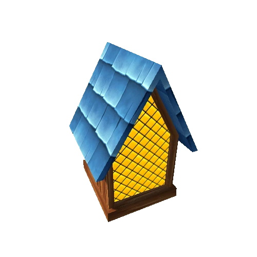 Balcony Triangular (Blue Roof)